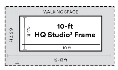 Handi Quilter 10ft Studio3 Frame available online quilting accessory buy now today
