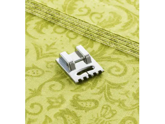 Brother 5 Groove Pintuck Foot for adding decorative pintuck details to home decor