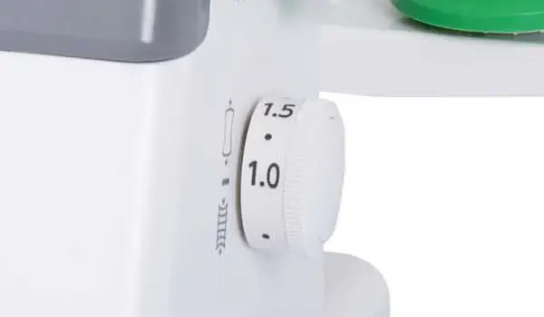 Janome MyLock 454D serger with easy to use threader system
