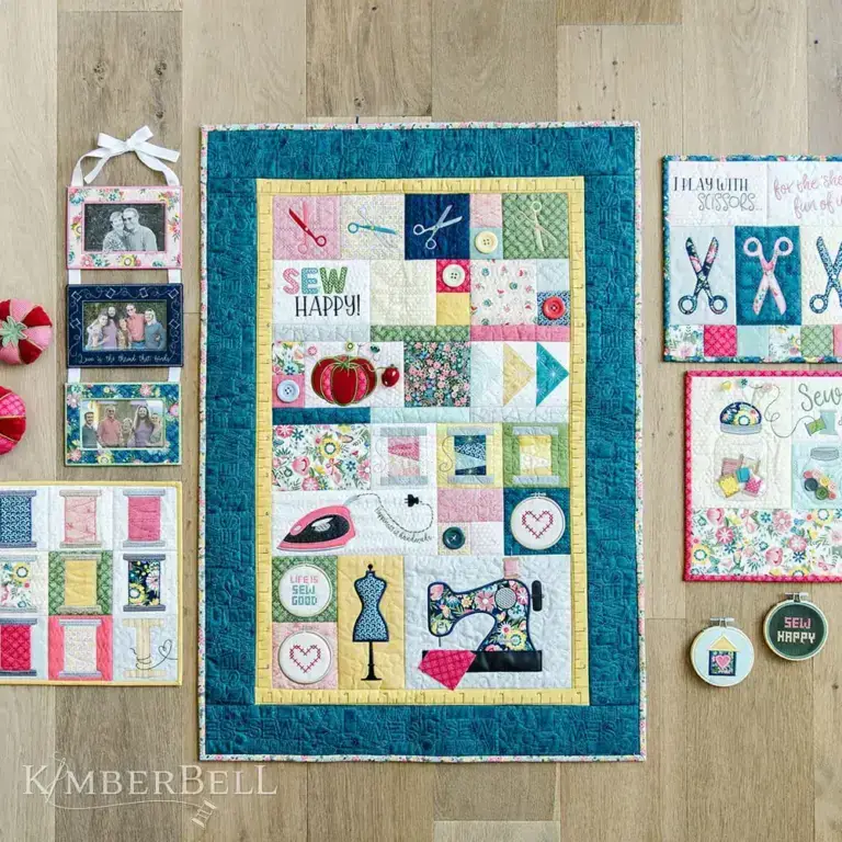 Kimberbell Oh Sew Delightful Quilts and Decor for machine embroidery lovers