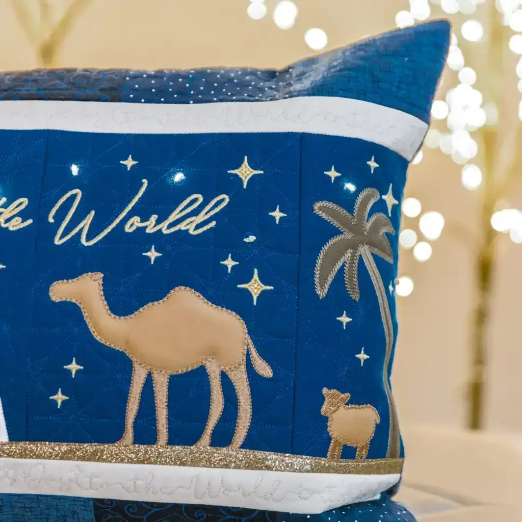 order Kimberbell Nativity Bench Pillow Embellishment Kit charming holiday decor