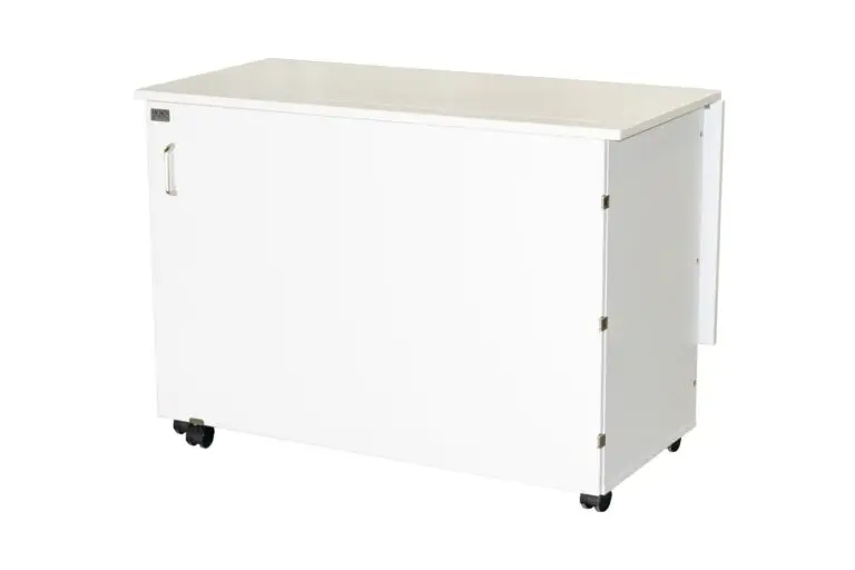 Horn Model 4200 Electric Lift Sewing Cabinet for ergonomic sewing setup with adjustable machine height