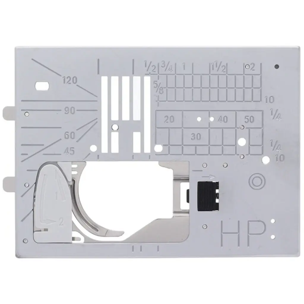 Janome HP Professional Grade Needle Plate for ideal for heavy-duty sewing projects