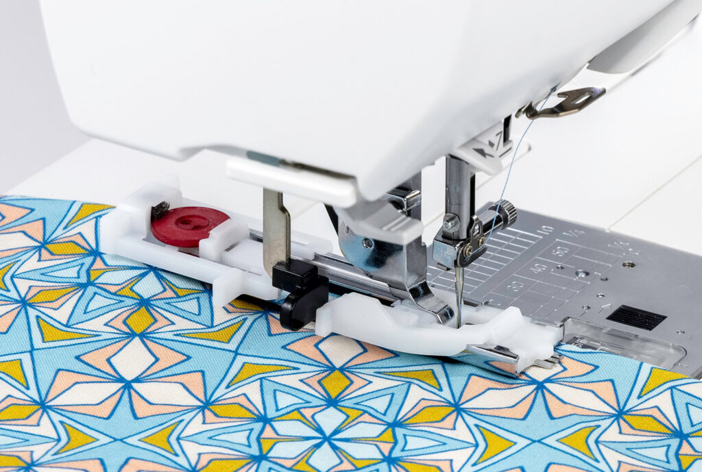Janome Memory Craft 1000 sewing and embroidery machine for clothing repair projects