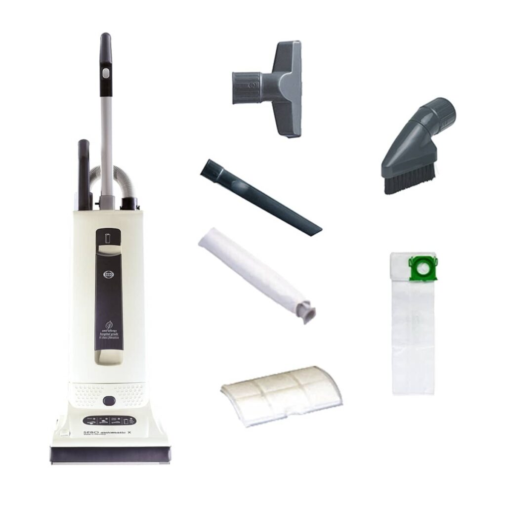 SEBO AUTOMATIC X4 upright vacuum perfect for deep carpet care