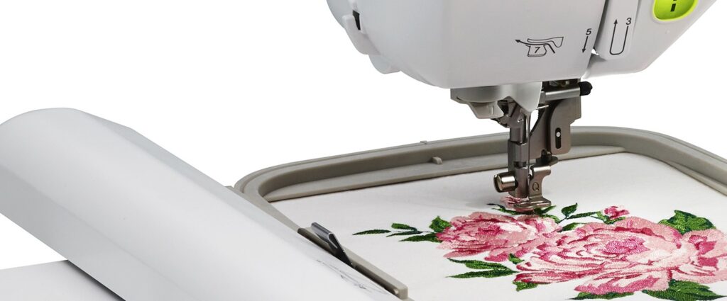 Brother NS1150E Embroidery Machine includes built in fonts