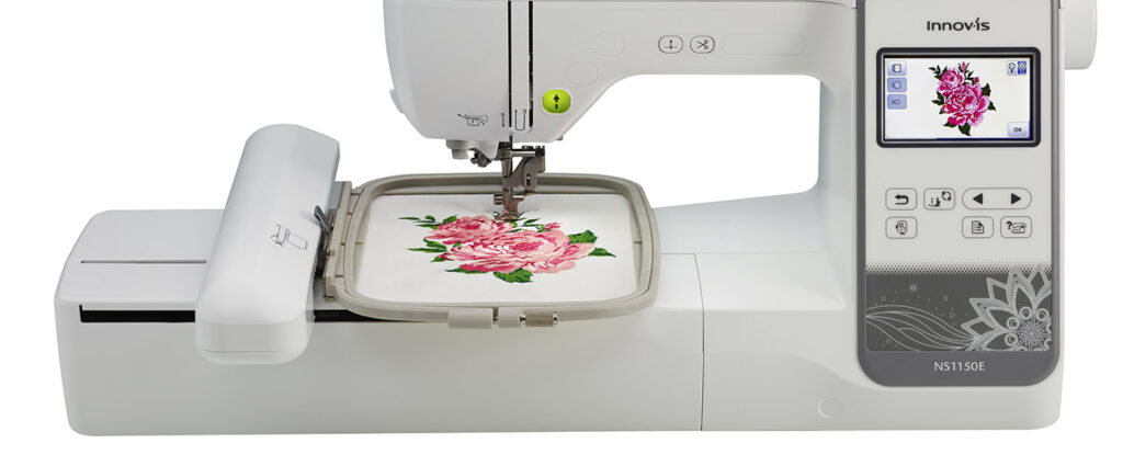 Brother NS1150E Embroidery Machine perfect for apparel decoration